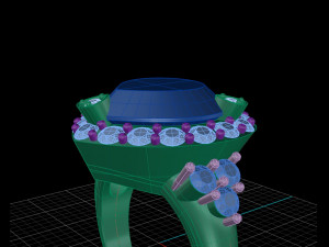 heart ring 3D 打印模型