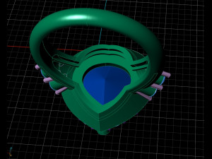 heart ring 3D 打印模型