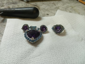 heart earrings 3D 打印模型