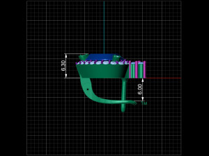 heart earrings 3D 打印模型