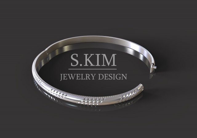 bracelet Modelo de Impressão 3D .c4d .max .obj .3ds .fbx .stl .blend 