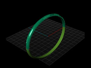 gelang Model Cetak 3D