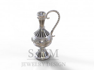 jug pendant 3D-printmodel