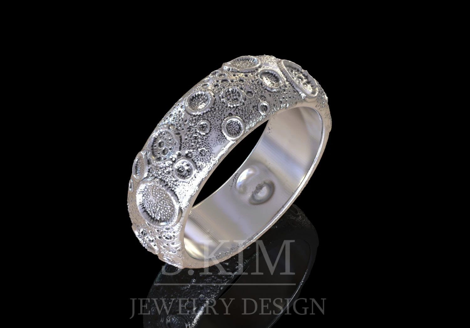 moon ring sizes 16 17 18 19mm 3D Print Model .c4d .max .obj .3ds .fbx .stl .blend 