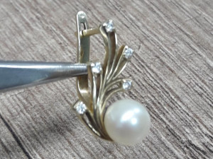 pearl earrings Modelo de Impressão 3D