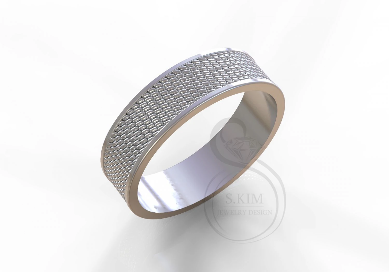 wedding ring 3D Print Model .c4d .max .obj .3ds .fbx .stl .blend