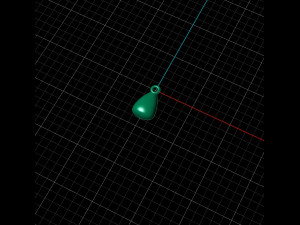earrings on chain Modèles 3D en vedette