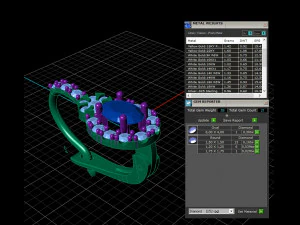 oval classic earrings 3D Print Model