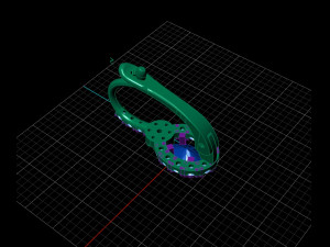 oval classic earrings 3D Print Model