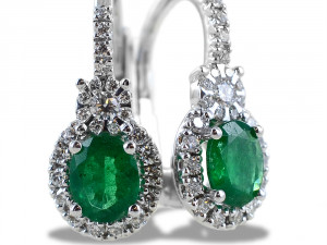 oval classic earrings 3D Print Model