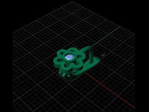 дитяча квіткова сережка 3D Принт Модель
