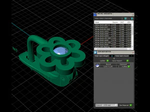 дитяча квіткова сережка 3D Принт Модель