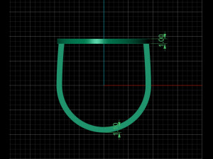 simple circle ring and earrings 3D Print Model