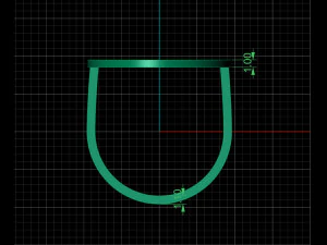 simple circle ring and earrings 3D Print Model