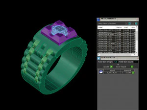 man ring watches links 3D Print Model