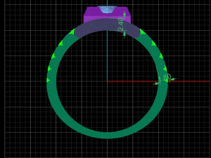 man ring watches links 3D Print Model