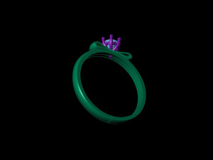bow ring 3Dプリントモデル