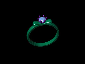 bow ring 3D Print Model