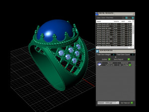 oval cabochon 3D-printmodel