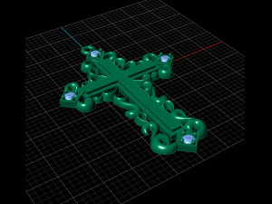 pattern cross Modèles 3D en vedette