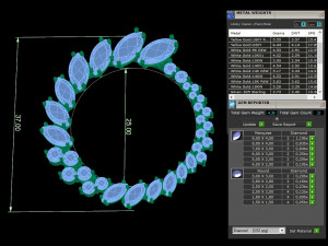 round earrings 3D-printmodel