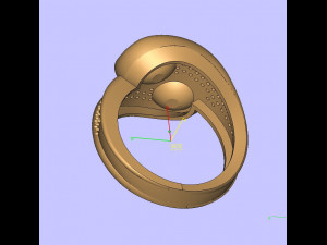 Pearls ring 3D 打印模型