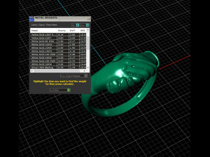 Italian fede wedding ring Modello di stampa 3D