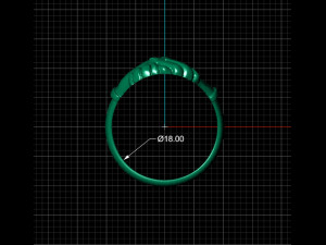 Italian fede wedding ring Modello di stampa 3D