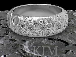 Modello di stampa 3D dell'anello lunare Modello di stampa 3D