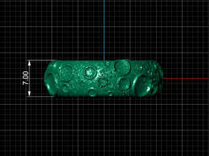 Moon ring 3D print model 3D 打印模型