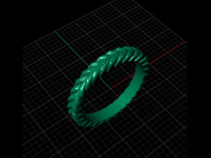 Ring ears of weath 3D print model 3D Print Model
