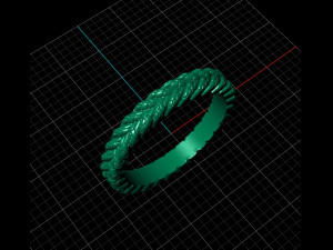 Ring ears of weath 3D print model 3D Print Model