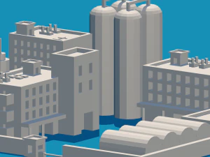 mini city 3D Model