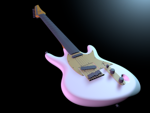 best guitar 3D Model