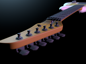 best guitar Modelo 3D