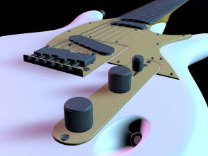 best guitar Modelo 3D