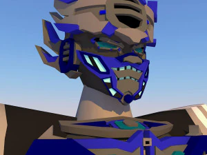 기계 인간 3D 모델