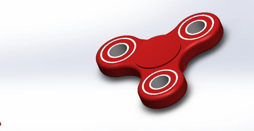 fidget spinner easy to 3d printer 3D Print Model .c4d .max .obj .3ds .fbx .stl .blend 