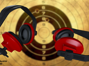 antinoise headphones Model 3D