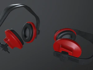 antinoise headphones 3D Model