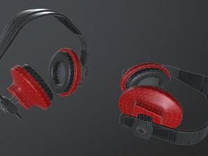 antinoise headphones 3D Model