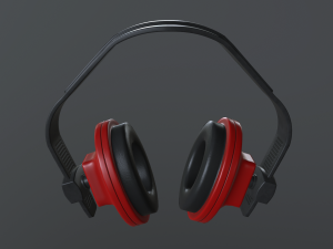 antinoise headphones 3D 모델