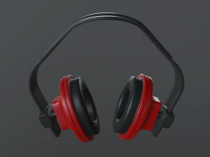 antinoise headphones 3D Model