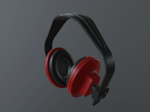 antinoise headphones 3D 모델