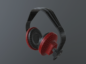 antinoise headphones 3D 모델