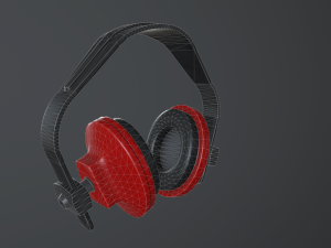 antinoise headphones 3D 모델