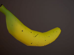 banana 3D Модель
