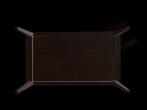 chair and table 3D मॉडल