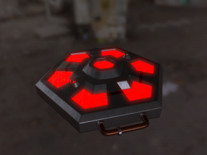 demonic sci-fi katana pbr 3D 模型