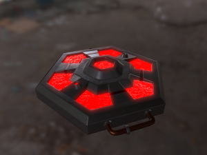demonic sci-fi katana pbr 3D 模型